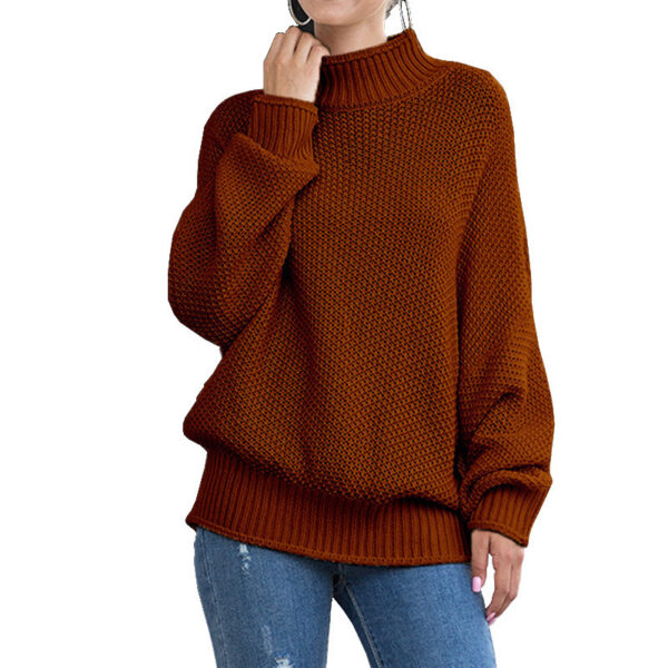 Fashioanable Polyester Ladies Sweater for Casual Use - Image 4