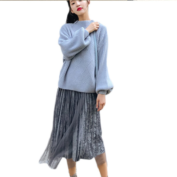 The Casual Alpaca Garment Sweater for women - Image 2